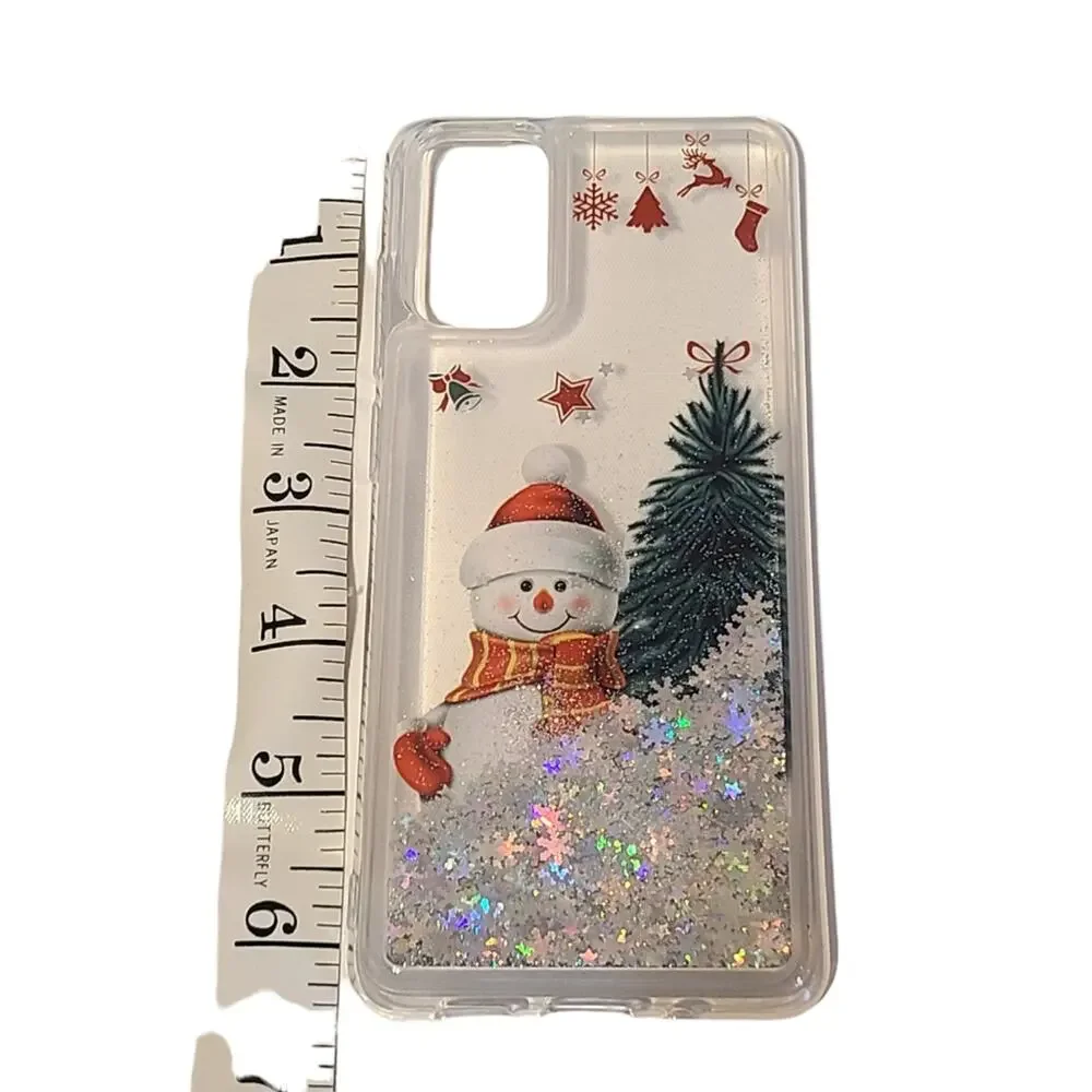 Phone Case Galaxy S20 Plus Winter‎ Wonderland Snowman Christmas Tree Snow